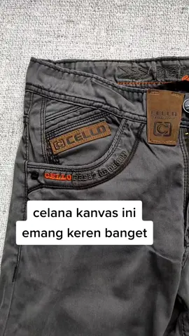 celana kanvas cello size 28-33 #celanakanvas 