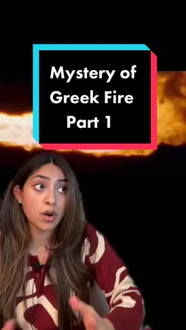 The Byzantines used a powerful mysterious weapon called Greek Fire. The recipe has remained a secret to modern day #EduTok #militaryhistory #byzantineempire #greekfire #unsolvedmysteries #sciencetok 