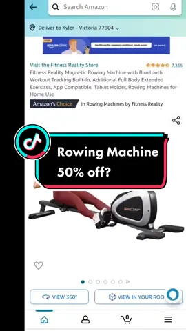 Saw this rowing machine deal today. Is it as good a deal as it looks? #dealalert #pricedrop #pricedropalert #amazondeals #Fitness #k18results 