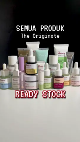 Mana nih yang kemarin nanyain kapan produk The Originote ready?!! Sekarang udah ready stock semua yuk check out!! 🤩✨ #TheOriginote #ZonaCantik 