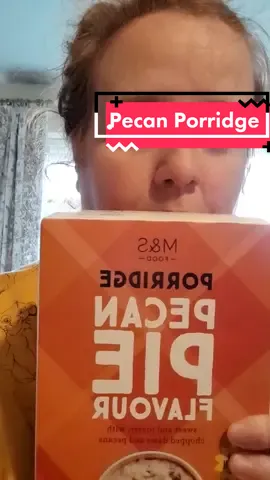 8.8/10. @ai@Aimee ❤ - you had me worried. :) #porridge #pecanporridge #mands #marksandspencers #breakfast #newfoods #tastetest 
