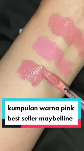 Maybelline swatch semua warna pink best seller..  yg mau aku swatch detailnya join live aku ya bestie 😍😍 #Maybelline #thetrendsetterproject #superataymateink #maybellinesuperstay #lipstikaddict💋💄 #lipstickviral #lipstikviraltiktok 