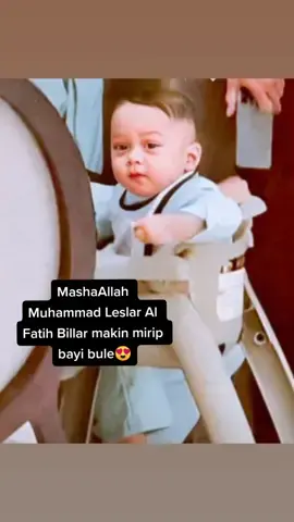 MashaAllah Tabarakallahu, makin ganteng gemas kamu Nak. Bagi yg tdk suka jangan hate koment pada bayi yg tak berdosa 🙏#LeslarBahagia