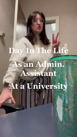 little work day in my life! #workdayinmylife #dayinthelifevlog #adminassistant 