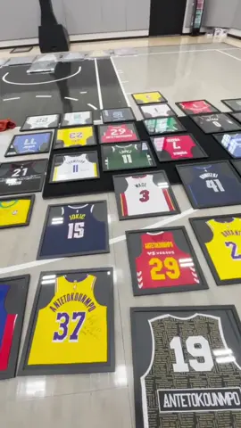Giannis’ jersey collection! 🤯 (h/t @Giannis Antetokounmpo 