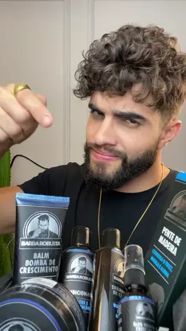 Na moral, esse é o melhor kit de cuidados de barba 🧔🏻 kit da @barbarobustaoficial 