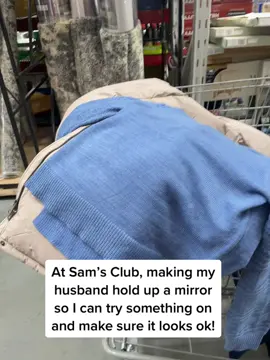 Here we go Sam’s club! I don’t need fitting rooms but maybe just a stand up mirror in the clothing section would come in handy. Husband making it happen for me though. #samsclub #samsclubfinds #samsclubmusthaves #samsclearance #bargainshopper #makingthingshappen @samsclub #husbandaward #samsclubdeals #samsclubmirror #ishopatsams #shopping2023 #2023deals