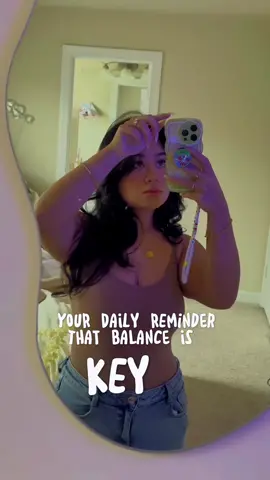 ✨ Your daily reminder that all things require balance ✨