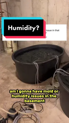 It seems that right now this dehumidifier can handle the evaporation from these tanks, however I only have 4 tanks in here right now, once fully utilized I could have 20+ of these tanks in here, and then I’ll need a much more powerful dehumidifier to keep the humidity in check. #fishfarm #basementfishfarm #goldfish #aquarium #ranchu 
