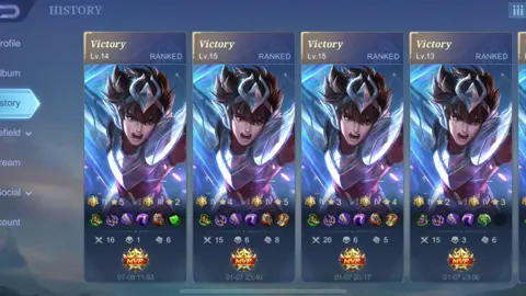 WINSTREAK KITA GUYS 🤘 | #mlbb #badang #historyml #mlbbcreatorcamp 