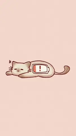 charging...🔋 #cat #catdrawing #animation #kawaii 