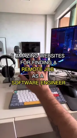 Here are my top 5 picks for websites to find remote software development jobs. #softwarejobs #remotework #developer #programming #codinglife #coding 