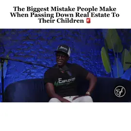 We must have systems in place. 🔑 You can watch the full EYL 208 feat. The Employed Millionaire, Storm Leroy on Earn Your Leisure’s YouTube Channel & all podcast audio outlets. #realestateinvesting #passingdownwealth #generationalwealth 