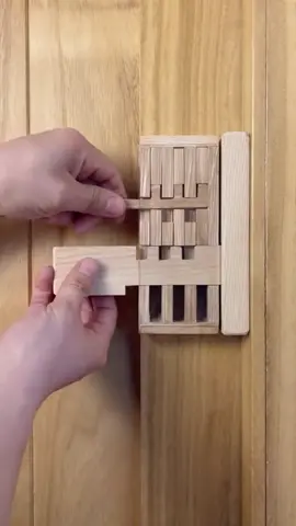 Unique Creative Wood Lock | STEP-BY-STEP WOODWORKING VIDEOS Link in BIO | #woodworking #woodworkingtools #woodworkingskills #short #trending #tiktok