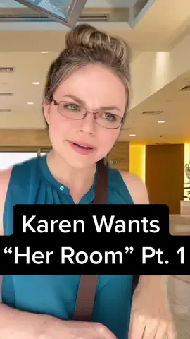 Repeat guests are wonderful… Until they’re not. 🙃 #hotel #customerservice #karen #greenscreen 
