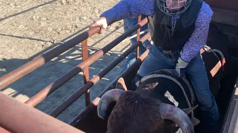 H8 Warlock 2nd rider trip.                      Magic Maker x Caper #BarKBuckingBulls #KinserBuckingBulls #BlueRidgeBuckingBulls 