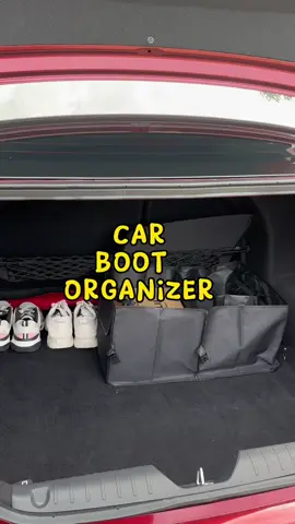 lepas ni tak kalut bonet bersepah dah, sebab dah ada car boot organizer ni😍  #trending #racuntiktok #carstorage 