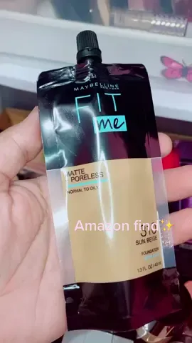 Amazon find✨ solo cambia su empaque pero me encanto demasiado 😍 #amazonfinds #maybellinefitme 