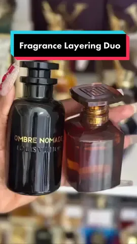 Monster Layering Duo 🖤🖤. This is for when I want to make a statement, when I need you to know I’m coming and I’ve arrived. It’s so bold and announces your arrival. It’s not for the faint of heart so I do not recommend you blind buy. Sample sample sample 😂. Details ⬇️  1️⃣ Ombré Nomade - @Louis Vuitton  2️⃣ FENTY - @Fenty Beauty  #fragrance #perfume #louisvuitton #FENTY #fentybeauty #louisvuittonperfume #ombrenomade #perfumecollection #perfumelovers #perfumeaddict #perfumes #fragrances #fragranceaddict #fragrancecombo #layering #luxury #rihanna #reviews #fragrancereviews #viral #viralvideo #viraltiktok #virall #viral_video #viralvideos #viralditiktok #fragrancetiktok #fragrancetok #fragrancereview #perfumetiktok #perfumetok #perfumecheck #BlackTikTok #blackgirltiktok #blackgirlfragrancetag 