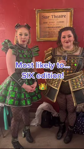 Most likely to!!! Queen edition! #sixuktour #sixthemusical #sixwestend #musicaltheatre 