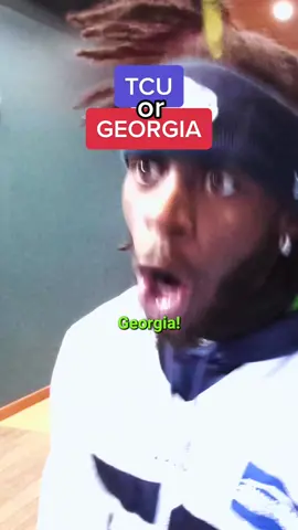 Who are you taking in the National Championship? 🏆 #seahawks #nfl #tcu #georgia 