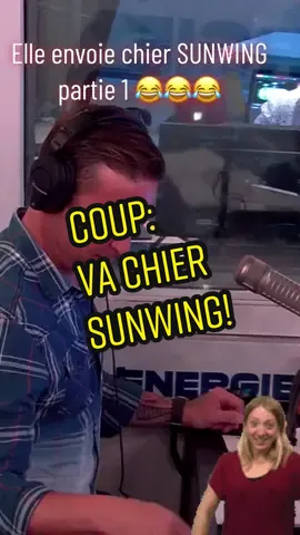 Elle envoie chier SUNWING partie 1 😂 #prankcall #Prank #coup #Radio #quebec #drole #Humour #carentreauposte #hilarant  #montreal #energie #pourtoi  #Foryou #Blagues #blague #NRJ  #insolence #fyp #qc #podcastqc #quebectok #tiktokquebec #Sunwing 