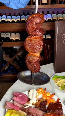 One of the Best Brazilian Steakhouses in San Antonio Texas! Over 18 Premium meats to choose from! Make sure you get the flaming cheesecake! #sanantoniotx #braziliansteakhouse #braziliansteakhouse🔥 #sanantoniofood #sanantoniofoodie 
