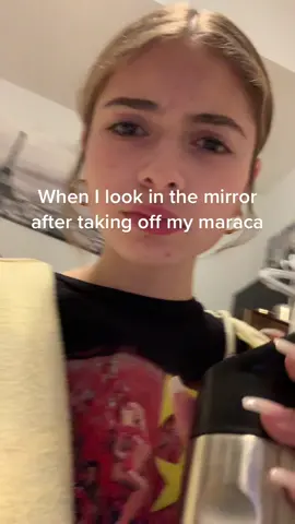 It truly is a jump scare. #nomascara #uglyyyyy #mascara #jumpscare #wow #foryou #fypシ #4u 