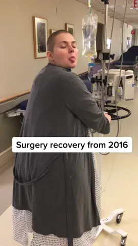 This is a video of Haley a few days post operation from a 9 hour surgery that pretty much saved her life. This surgery was in 2016 in New York City. Haley has always had an emotional attachment to her oncologist in Houston. #cancer #memories #surgery #family #grief #pain #thankful #Love #fight #soulmate 