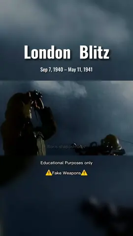 The Blitz was a German bombing campaign against the United Kingdom, in 1940 and 1941 #⚠️fakeweapons⚠️ #educationalpurposes #fakebody #fakesituation #ww2 #ww2history #ww2edits #ww2footage #ww2germany #ww2edit #london #britain #unitedkingdom #history #historytime #historytok #sejarah #fyp #fypシ #fypage #semogarame 