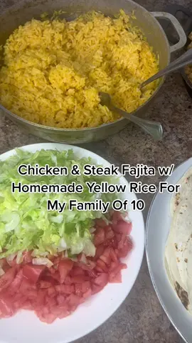 Chicken & Steak Fajitas #fyp 