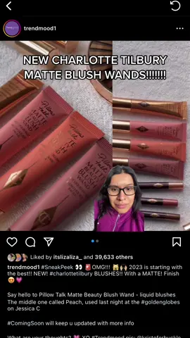 No freaken way because the way I love my pinkgasm I know I would love these 😭🥹 would you try these when they come out??! #DoritosTriangleTryout #newmakeupalert #charlottetilbury #makeup #makeupproducts #newmakeup #trendmood #makeupoftiktok #fyp  