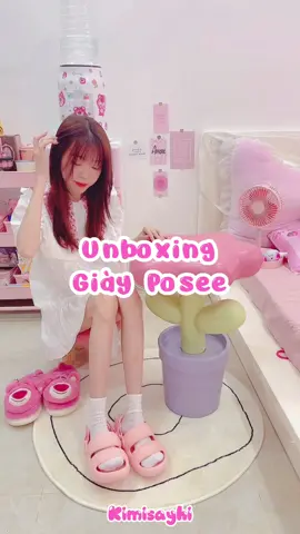 Có dép mới mang ruii #kimisayhi #posee #DépbánhmìAirPosee #poseevn #2in1 #viral #dcgr #xuhuongtiktok 