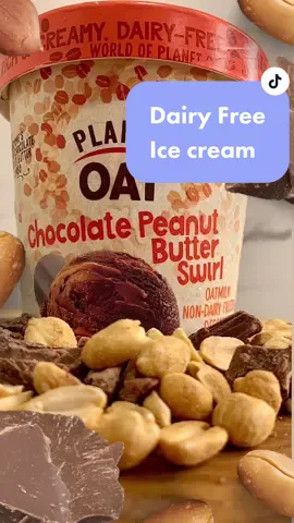 It’s hard to find dairy free ice cream that’s GOOD and still has that creamy texture… FOUND IT. Chocolate Peanut Butter Swirl by @Planet Oat let’s work together 😍 #dairyfree #nodairy #oatmilk #guthealth #healthylifestyle #fypシ #snowowl #doritostriangletryout 