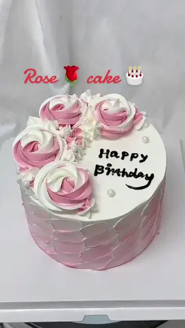 #cake #cakemakin #cakedecoration #creamcake #BakeWithMe #caketutorialvideo #rosecake @bakemydaymimo @patrickzeinali @buddyvalastro @diywristband 