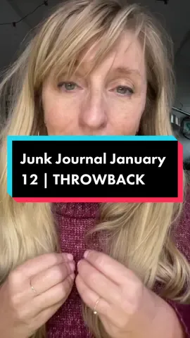 Attention scrapbookers who know and love Hambly Screen Print paper.  Day 12 #junkjournaljanuary prompt is Throwback and I’m throwing it back to honor my favorite scrapbooking brand.  #createeveryday #junkjournal #creativecommunity #hambly #scrapbookpaper #scrapbooking #artjournaling #papercrafts #junkjournalcreator #fypart 