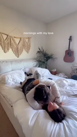 best part of the day🥰 #couplestiktok #morningroutine #mylove 