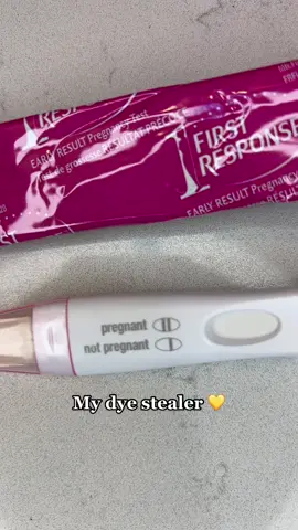 Feeling so lucky 💛 just a few more videos to share until I’m caught up to today. Let me know what questions you’d like me to answer once I’m caught up! #pregnancytest #pregnancyannouncement #pregnancyreveal #lifeupdate #pregnant #secondtimemom #announcement #dyestealer #pregnant🤰 