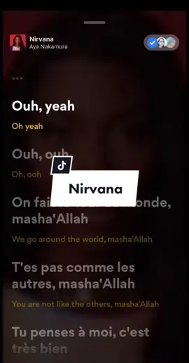 🎼 Nirvana - Aya Nakamura #glyrics #lyricvideo #lyrics #liriklagu #nirvana #ayanakamura #fypシ #foryou #fypsounds 