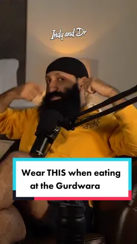 Be careful what clothing you’re wearing to eat at the gurdwara langar hall.  The food stains and the heartbreak is too immense 💔 #desitiktok #browntiktok #sikhtiktok #gurdwaralangarsahib #desipodcast #langarhall #gurdwara 