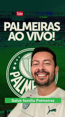 Jogos do Palmeiras ao vivo e de graça! @palmeiras @youtube #palmeiras #amici1914 #naoimportaoquedigam #avantipalestra 
