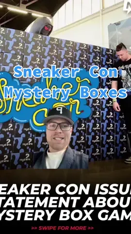 rip to the mystery boxes 💀 sneaker con is shutting it down! #greenscreen #snkrs #sneakers #sneakercon #mysterybox #sneakermysterybox #sneakerheads 