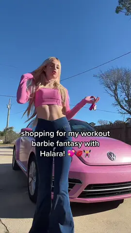 Cmon Barbie, let’s go shopping 🛍️💅💖 Feeling my workout barbie fantasy thanks to @Halara_official 💋