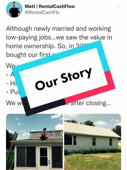 Every story is different, but they all begin with starting. If you want to make a change, you need to take action. Get off the couch and actually do something about it. It’s only impossible if you tell yourself it is.  #financialfreedom #ourstory #realestateinvestor #quitmyjob #airbnbinvesting #wealthymindset 