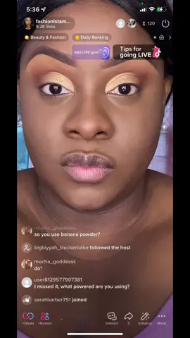 Look from yesterday’s live #live #makeup #fyp 