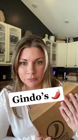 Thank you @thegindos  and @Danielle Human I now have a new favorite hot honey 🌶️🍯 #gindos #hotsauce #unboxing #hothoney #foodtiktok #tastetest 