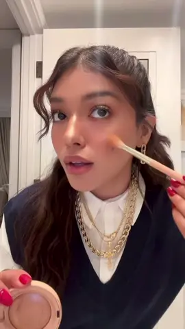 New @rarebeauty highlight + @dior backstage rosy ✨ #fyp #diorblush #rarebeauty #makeup #foryoupage 