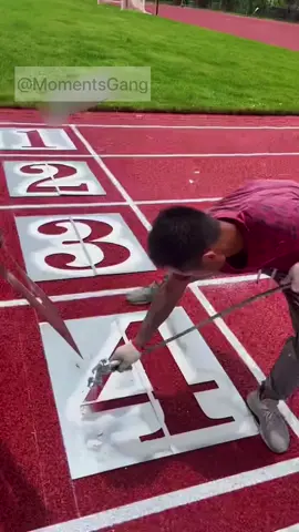 How lines are painted