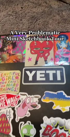 😂😂😂😂 definitely need to get back in the groove of posting art content on here. #artist #art #arttok #sketchbooktour #sketchbookideas #sketching #copicmarkers #moleskine #moleskinesketchbook #drawing #prismacolorpencils 
