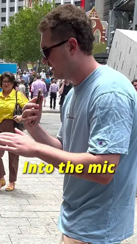 She literally could have won $1000 #foryou #microphone 